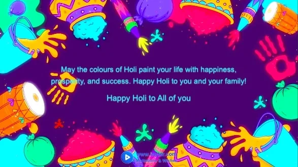 Festival Wishes for Holi