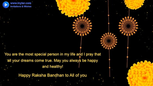 Festival Wishes for Raksha Bandhan