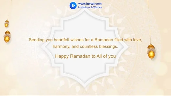 Festival Wishes for Ramadan